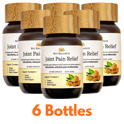 Organic Turmeric, Ginger, Black Pepper, Vitamin C - Bio Balance Australia Health supplements