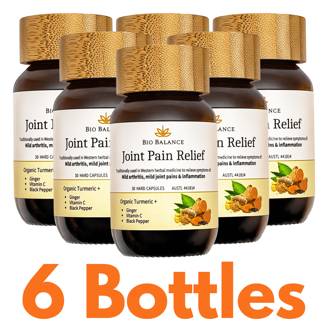 Organic Turmeric, Ginger, Black Pepper, Vitamin C - Bio Balance Australia Health supplements