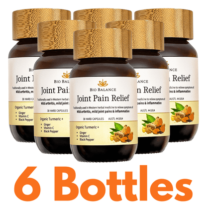Organic Turmeric, Ginger, Black Pepper, Vitamin C - Bio Balance Australia Health supplements
