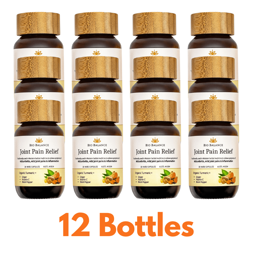 Organic Turmeric, Ginger, Black Pepper, Vitamin C - Bio Balance Australia Health supplements