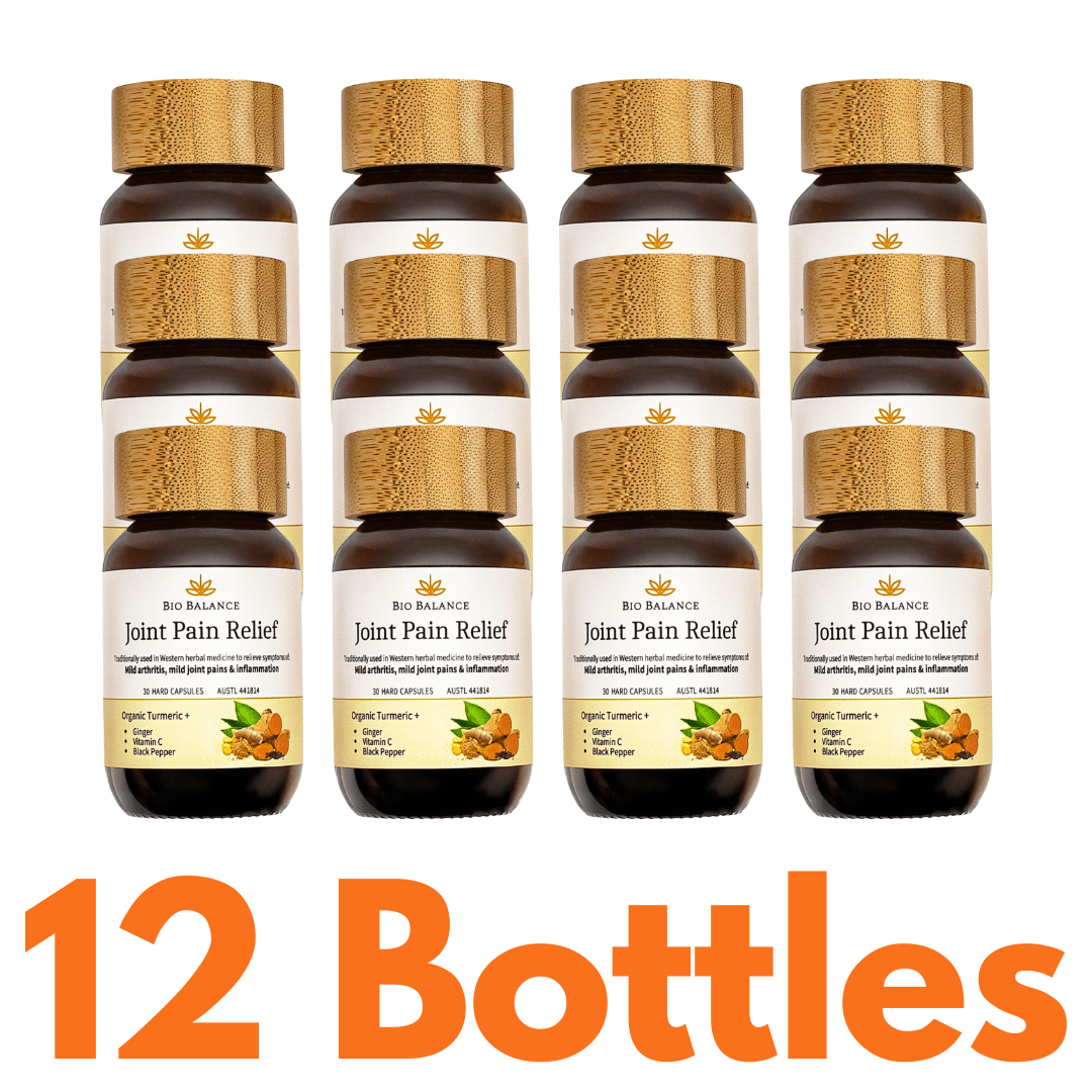 Organic Turmeric, Ginger, Black Pepper, Vitamin C - Bio Balance Australia Health supplements