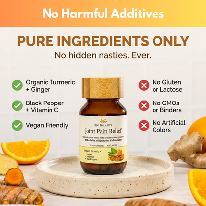 Organic Turmeric, Ginger, Black Pepper, Vit C