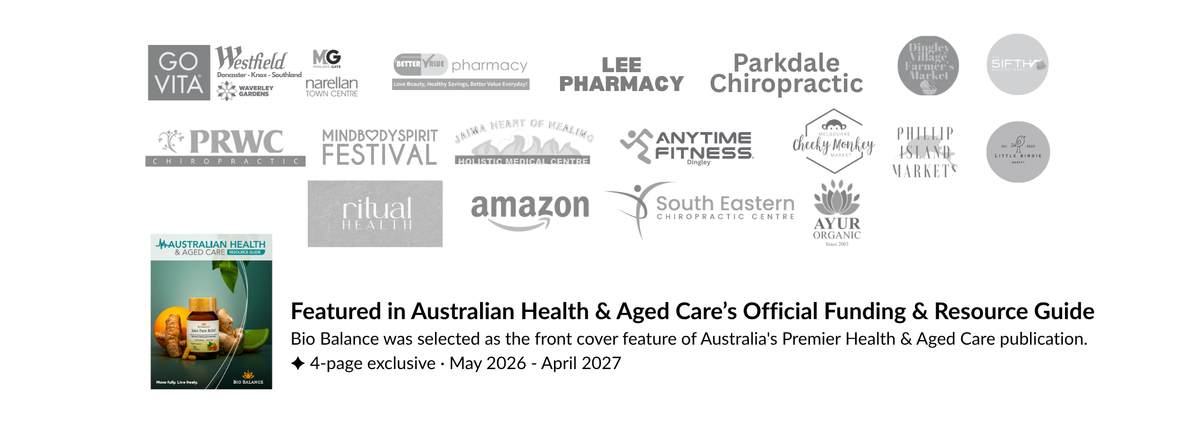 logo of chiropractors and govita where bio balance is stocked at 