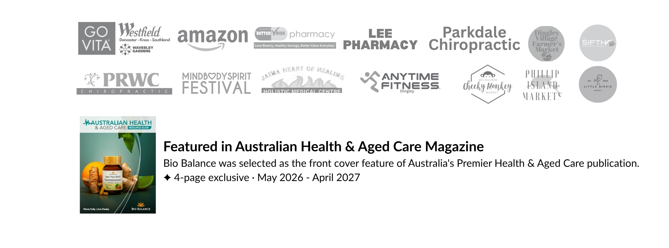 australian aged and health care magazine front cover